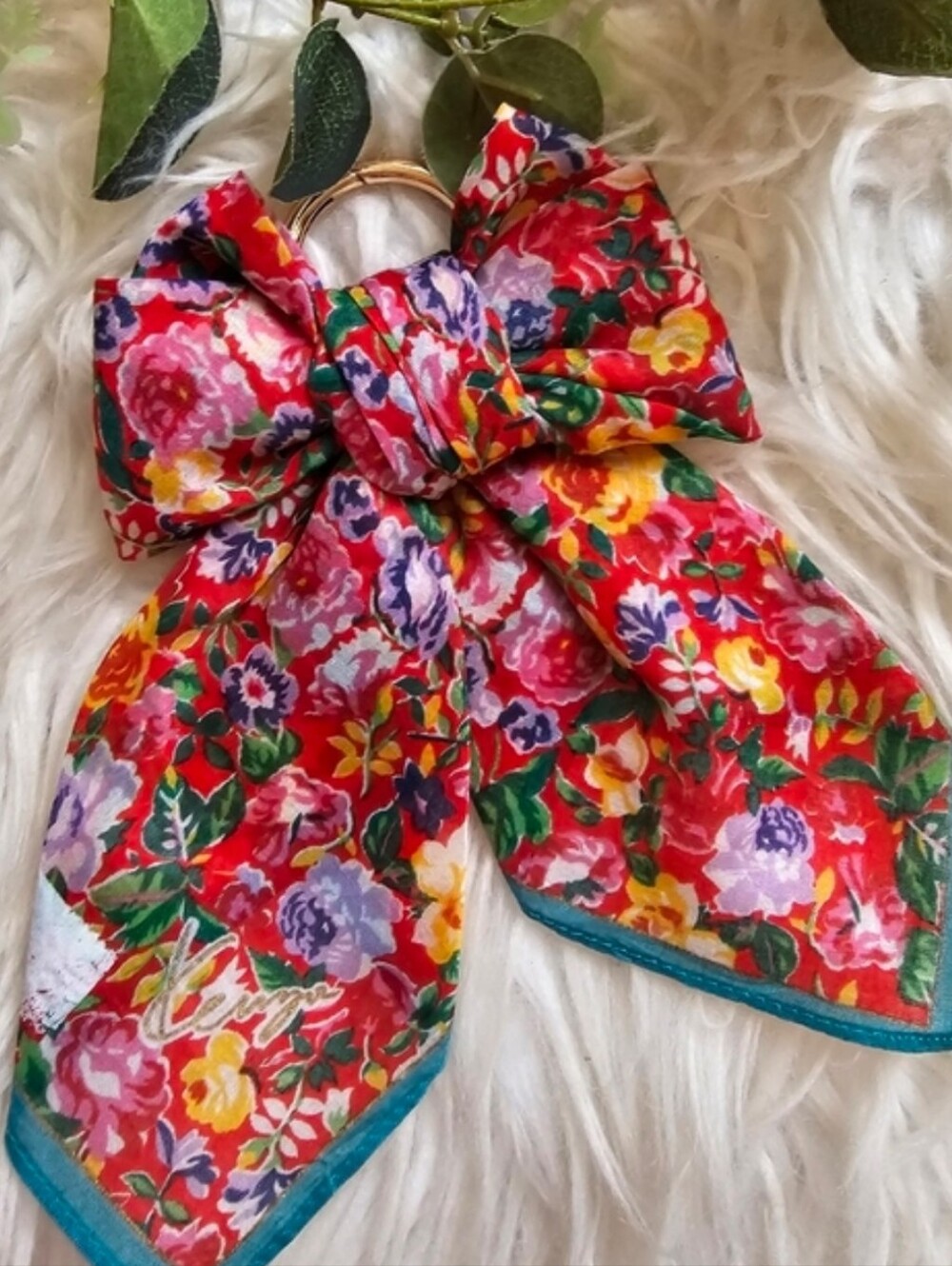 KENZO:VINTAGE LUX SCARF